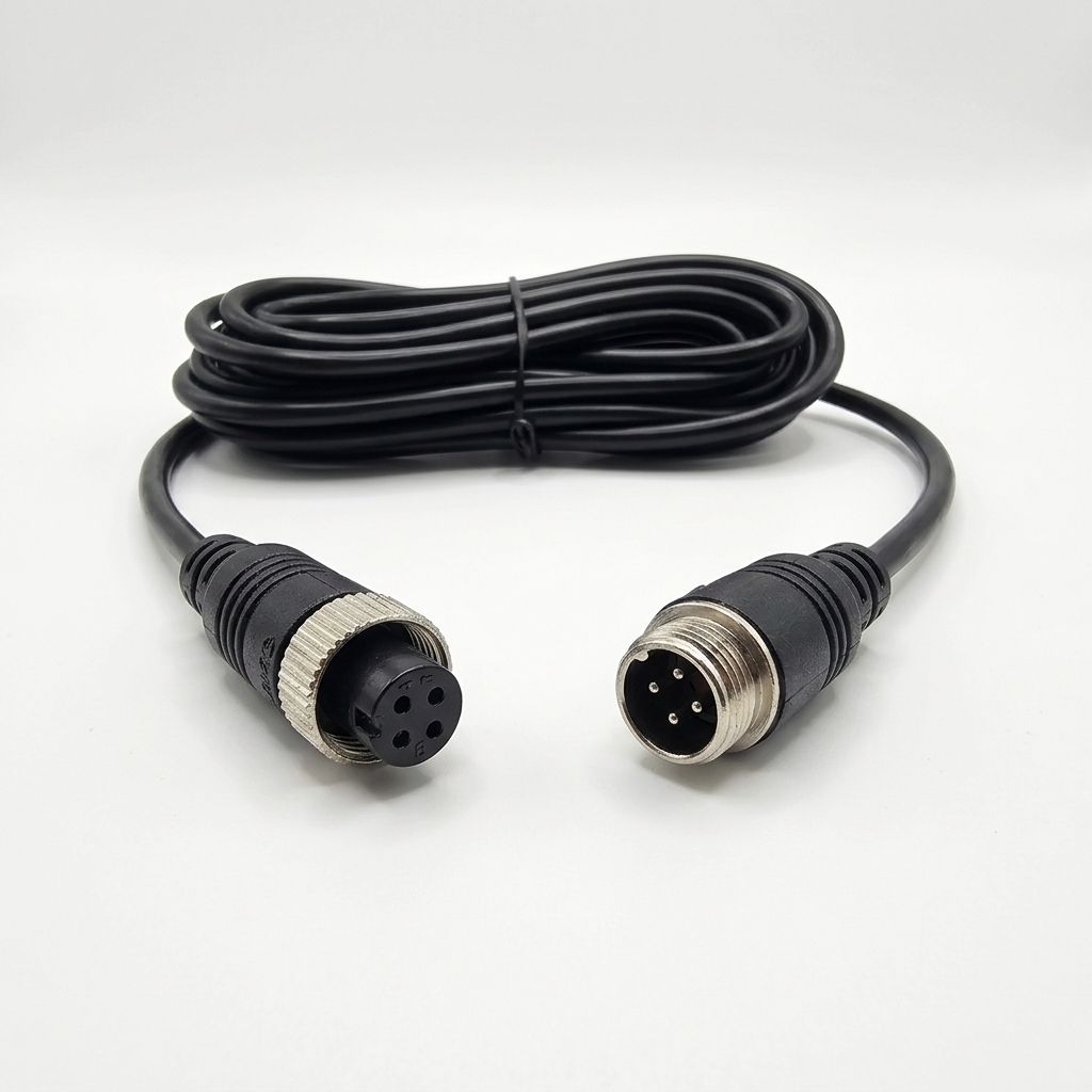EXTENSION CON CONECTOR CON SEGURIDAD M4 - 6 METROS