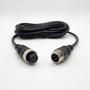 EXTENSION CON CONECTOR CON SEGURIDAD M4 - 2 METROS